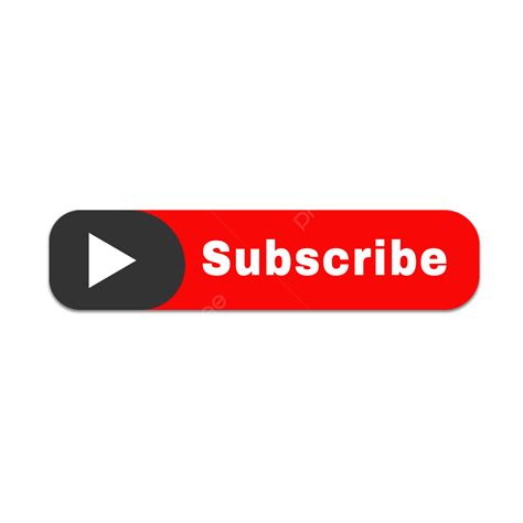Youtube Subscribe Button Png Image Red And Black Youtube Banner With