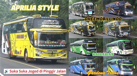 MOBIL BUS TELOLET APRILIA STYLE DHEEMOBILLINDO SAHABAT GARDENA