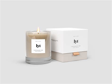 Candle Package Mockup On Behance