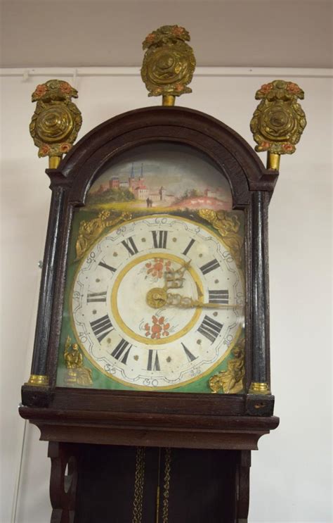 Lot Early 17th C Dutch Wag On The Wall Clock