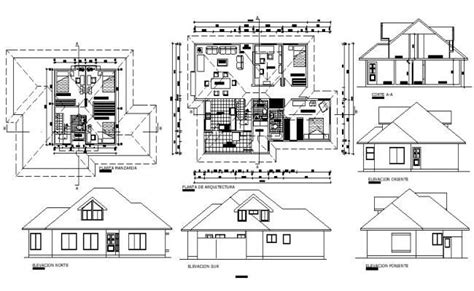 Row House Plan With Detail Dimension In Autocad Which Includes Detail