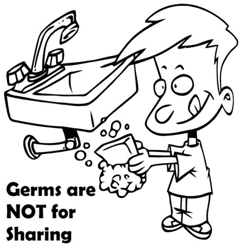 Germ Page Coloring Sheets Coloring Pages