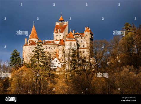 Bran Castle Transylvania In Romania Border Between Wallachia And