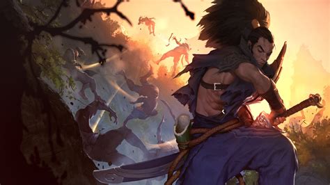 Wallpaper Legends Of Runeterra Yasuo League Of Legends 1920x1080