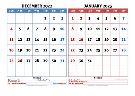 Dec 2023 And Jan 2023 Calendar Get Calendar 2023 Update
