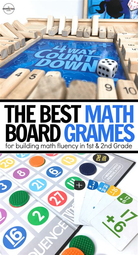 Math Board Games Are A Fun Way To Build Fluency And Mental Math Skills