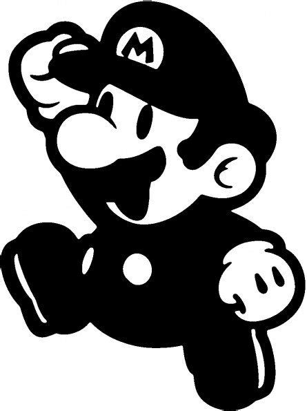 Mario Stencils Bilscreen