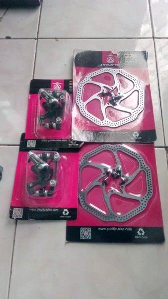 Jual Rem Cakram Sepeda Set Disc Brake Set Sepeda 160 Pacific Di Lapak