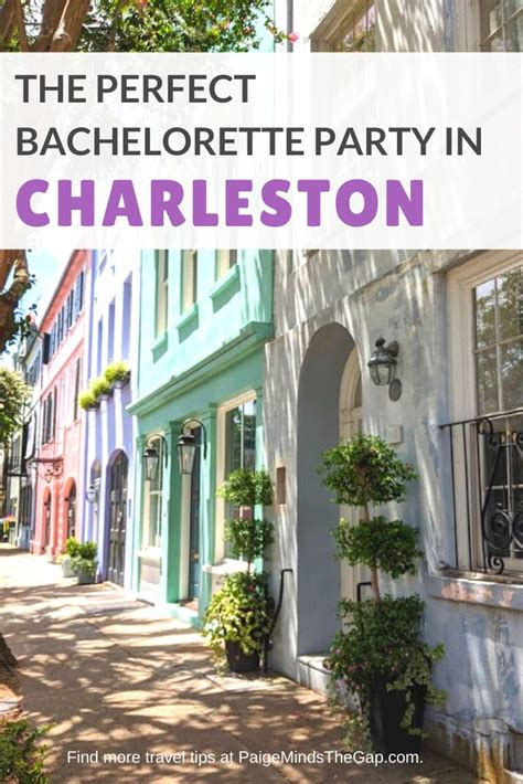 Charleston Bachelorette Party Itinerary For The Laid Back Bride Bachelorette Party Itinerary