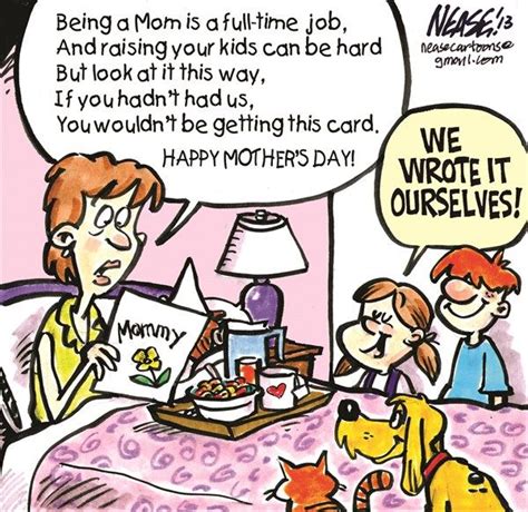 So Sweet Happy Mothers Day Funny Mothers Day Cartoon Funny