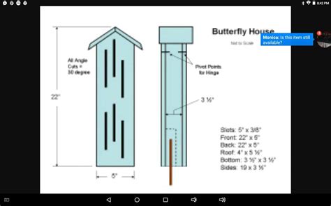 Plans For Building A Butterfly House House Plans