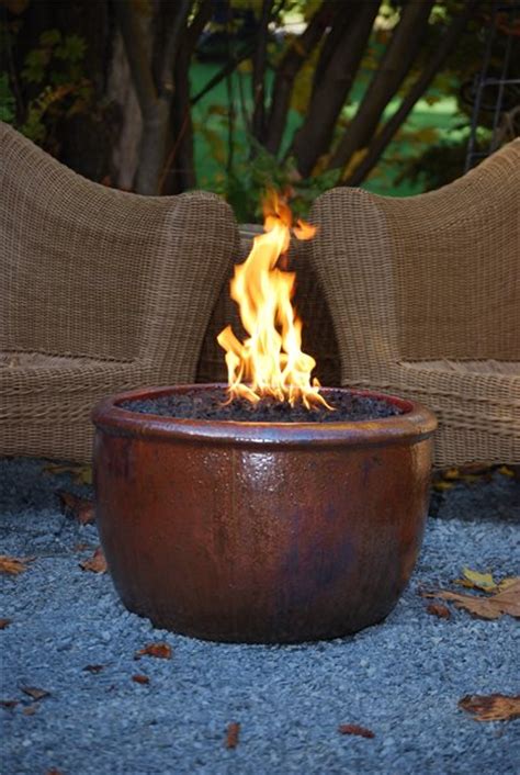 A gas fire pit is not considered as dangerous and is usually not included in these restrictions. Fire Pit - Woodinville, WA - Photo Gallery - Landscaping Network