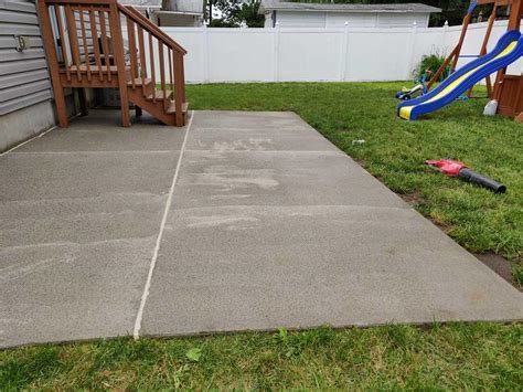 Concrete Lifting And Leveling Backyard Patio Level With