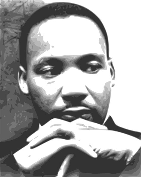 Was a scholar and minister who led the civil rights movement. OnlineLabels Clip Art - Martin Luther King Jr 03