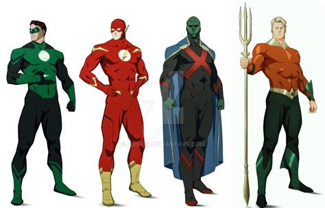 Justice League Animated Reboot By Luisf47 On Deviantart