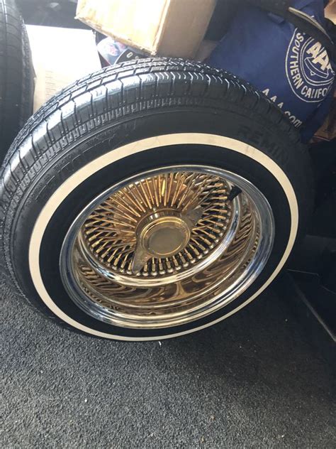 13x7 Center Gold Luxor Wire Wheels For Sale In West Covina Ca Offerup