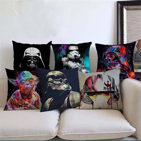 Star Wars Pillow Covers Decorative Cushion Covers For Sofa Pillows