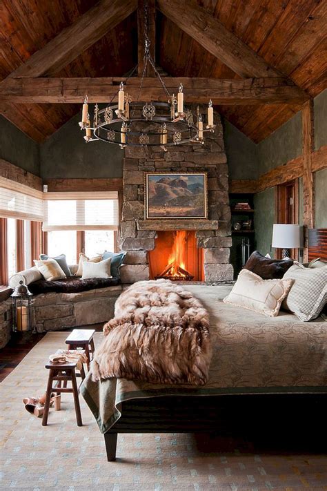 Best 10 Extremely Cozy And Gorgeous Log Cabin Style Home Interior Design
