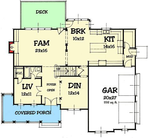 Second Floor Rec Room 50610tr Architectural Designs House Plans