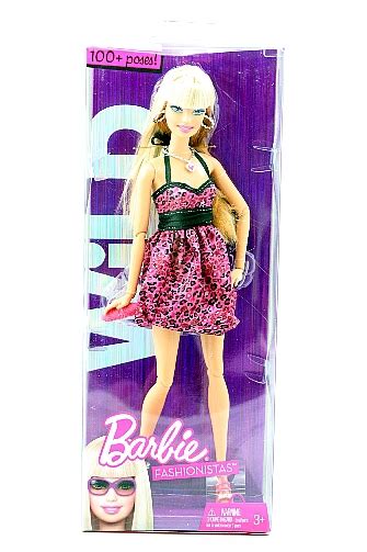 Barbie Fashionistas Wild Doll Toy By Mattel
