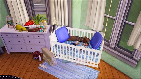 Sims 4 — Dri4na Hanging Crib By Liko I Converted Likos