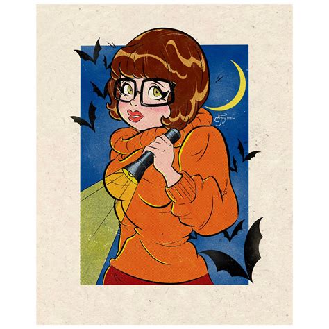 velma scooby doo fan art