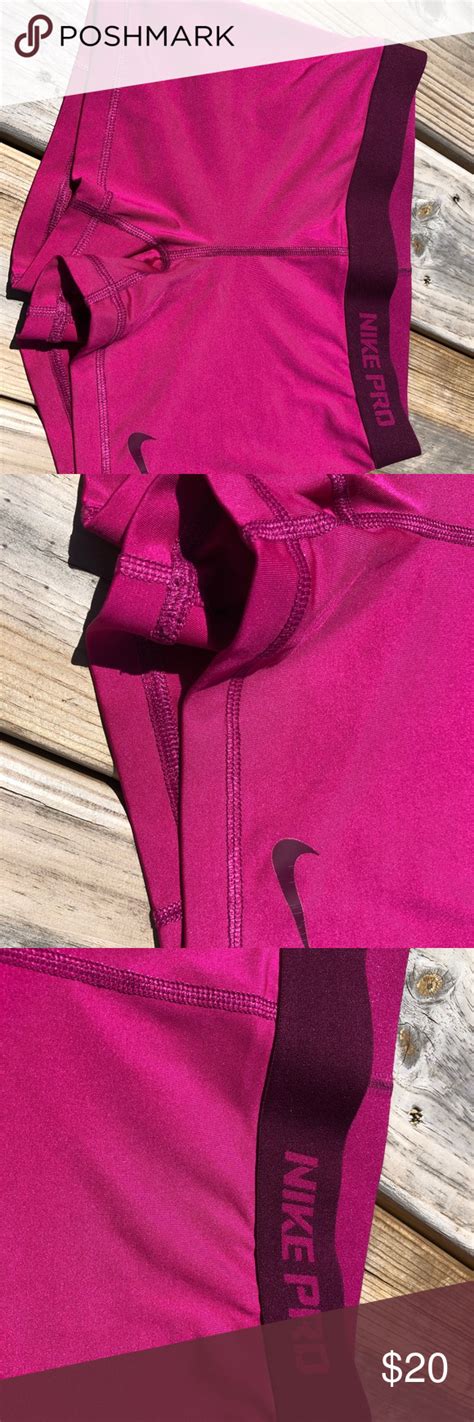 Nike Pro Spandex Shorts Small Pink