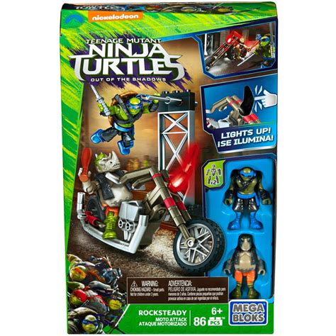 Mega Bloks Teenage Mutant Ninja Turtles Out Of The Shadows Rocksteady