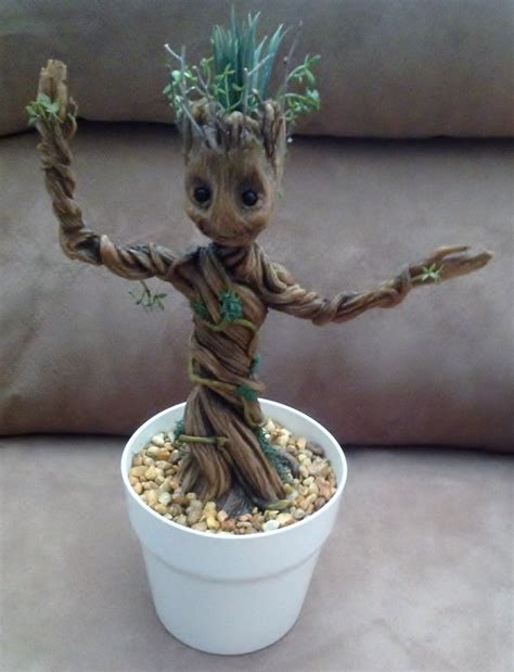 Dancing Groot Full Size Replica Movie Prop From Guardians Of The Galaxy