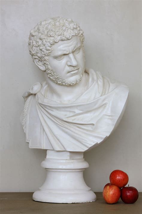 A Marble Of The Emperor Caracalla Holkham Classic Sculptures