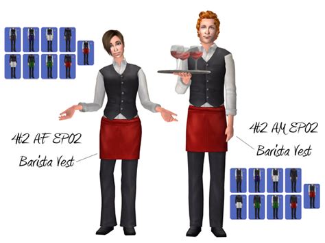 4t2 Ep02 Barista Vest Posted At Gos Or Backed Up On Hhs Sims