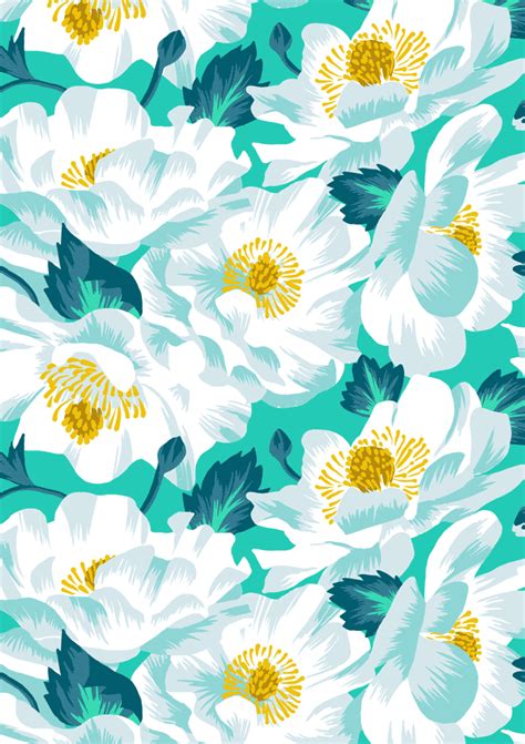 Until i came to the conclusion i'd better make one myself. New Zealand Floral Series - Andrea Muller Design Portfolio