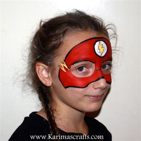 Karimas Crafts Face Painting Super Heroes Designs