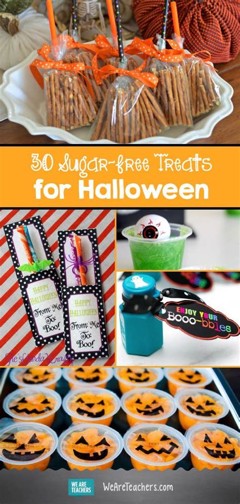 30 Sugar Free Treats For Halloween Halloween Treats Easy Halloween