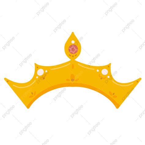 Tiara Princess Crown Silhouette Transparent Background Gold Tiara