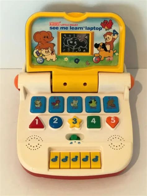 Vtech Little Smart See Me Learn Laptop Learning Toy Letters Numbers