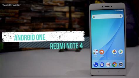 Mi A1 Android One Firmware Ported To The Redmi Note 4