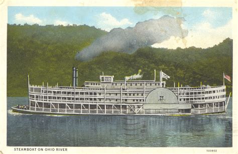 Steamboat On The Ohio River · Local History Digital Collection
