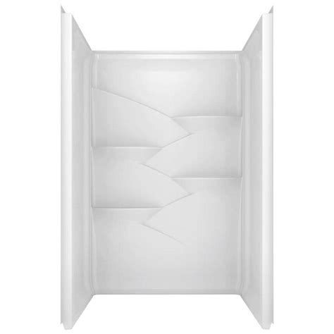 Bradshomefurnishings.com can assist you to acquire. Delta Laurel High Gloss White Shower Wall Surround One ...