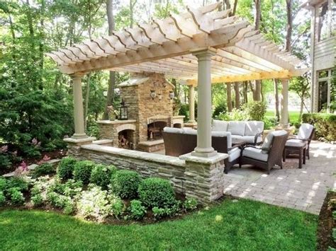 Maybe you would like to learn more about one of these? Outdoor living: pergola covered patio with firepla... | DIY .. DO IT YOURSELF .. Projects ...