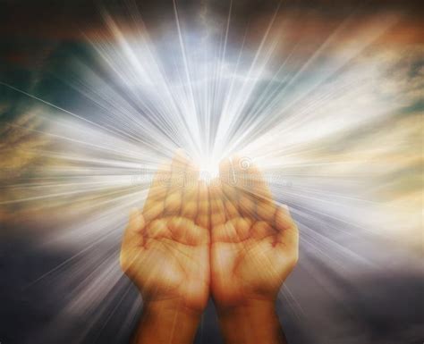 Hand Prayer Stock Image Image Of Holy Light Forgiveness 22488977