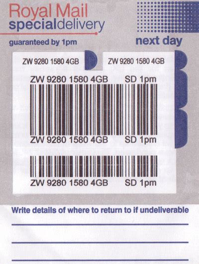 Royal mail tracking number formats. Priority Mail, Special Delivery, Royal Mail Airsure ...