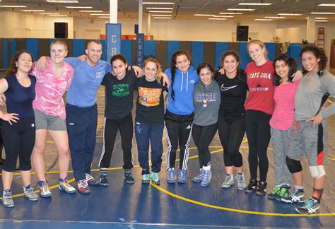 Coach Andy Cooks Womens Wrestling Program At Ghc Off To