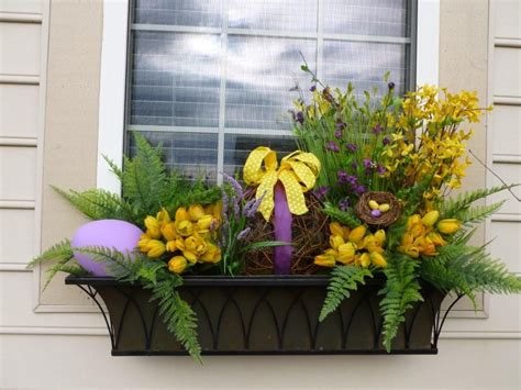 My Easterspring Window Box Creation Flower Boxes Pinterest