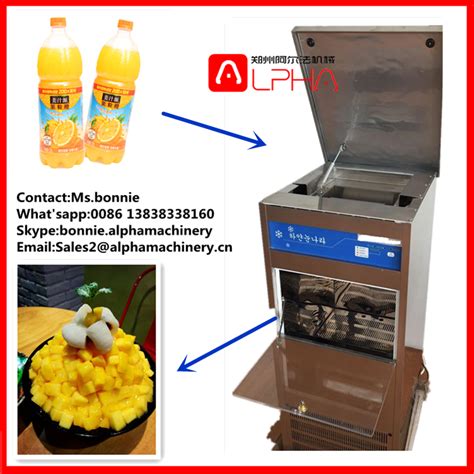 Artificial Commercial Electric Snowflake Ice Shaved Making Machines For
