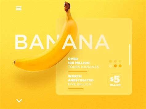 Banana Food Graphic Design Business Card Design Black Banner Design