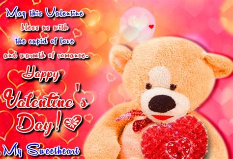 Happy Valentines Day My Sweetheart Free Happy Valentines Day Ecards
