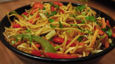 Shrimp with chinese veg combination plate $6.95. Veg Hakka Noodles Recipe - Indo Chinese Cuisine - YouTube