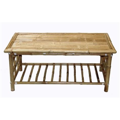 Round eggers solid coffee table. Handmade Bamboo Coffee Table (Vietnam) - Free Shipping ...