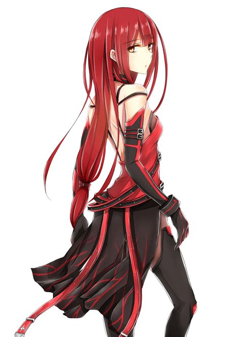 Anime Girls Red Hair We Heart It Anime And Red